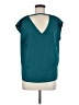 Bar III 100% Polyester Teal Sleeveless Blouse Size M - photo 1