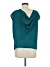 Bar III 100% Polyester Teal Sleeveless Blouse Size M - photo 2