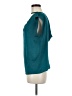 Bar III 100% Polyester Teal Sleeveless Blouse Size M - photo 5