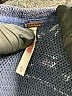 Free People 100% Cotton Blue Poncho Size L - photo 7