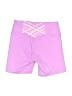 Fabletics Solid Pink Athletic Shorts Size L - photo 2