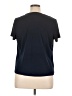 Brooks Brothers Blue Black Short Sleeve Top Size XL - photo 2