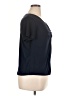 Brooks Brothers Blue Black Short Sleeve Top Size XL - photo 4