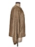 Ann Taylor LOFT 100% Polyester Metallic Gold Long Sleeve Blouse Size M - photo 4