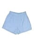 Minkpink 100% Cotton Chevron-herringbone Blue Shorts Size S - photo 1