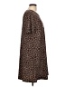 BCBGeneration Paisley Brown Casual Dress Size L - photo 4