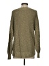 American Eagle Outfitters 100% Cotton Metallic Green Pullover Sweater Size XS - photo 2