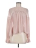 Zara Pink Long Sleeve Blouse Size M - photo 1