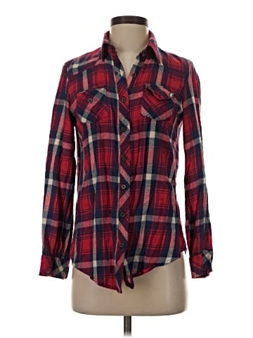 Angie Long Sleeve Button-Down Shirt (view 1)