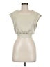 Shein 100% Polyester Ivory Sleeveless Blouse Size 8 - 10 - photo 1