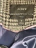 J.Crew 100% Wool Houndstooth Gray Wool Blazer Size 6 - photo 6
