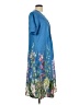 Unbranded 100% Polyester Blue Casual Dress Size L - photo 4