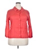 Eileen Fisher Red 3/4 Sleeve Button-Down Shirt Size 2X - photo 1