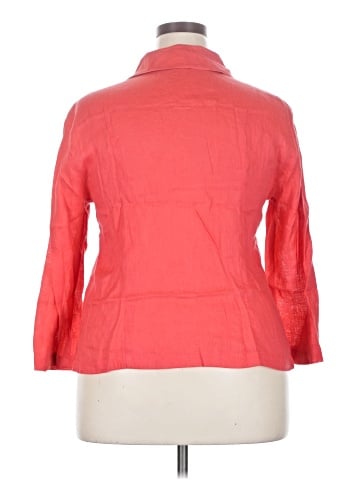 Eileen Fisher 3/4 Sleeve Button-Down Shirt (view 2)
