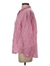 Only 100% Cotton Stripes Pink Long Sleeve Button-Down Shirt Size S - photo 5