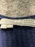 360 Sweater 100% Cashmere Color Block Blue Cashmere Pullover Sweater Size XS - photo 7