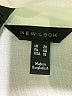 New Look 100% Polyester Solid Ivory White Short Sleeve Blouse Size 16 - photo 7