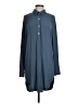 Eberjey Blue Long Sleeve Blouse Size S - photo 1