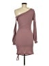 Lush Burgundy Cocktail Dress Size M - photo 2