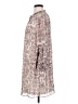 Gibson Latimer 100% Polyester Paisley Brown Casual Dress Size S - photo 5