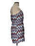 West Loop 100% Rayon Chevron-herringbone Blue Casual Dress Size L - photo 4