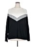 Threads 4 Thought Chevron-herringbone Black Pullover Sweater Size 2X - photo 1