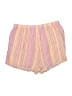 Stars Above 100% Lyocell Stripes Yellow Shorts Size M - photo 2