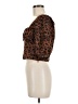 Stillwater 100% Viscose Brown 3/4 Sleeve Blouse Size M - photo 5