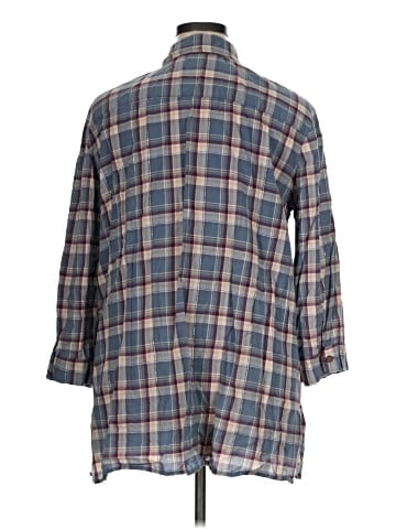 Bandolino 3/4 Sleeve Button-Down Shirt (view 2)