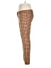 J. McLaughlin Plaid Brown Casual Pants Size 12 - photo 5
