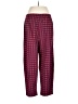 Forenza 100% Cotton Plaid Red Casual Pants Size L - photo 2