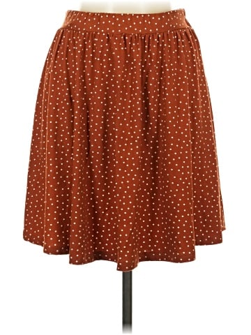 French Grey Casual Skirt (view 1)