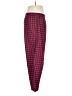 Forenza 100% Cotton Plaid Red Casual Pants Size L - photo 4