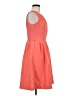 Ellen Tracy 100% Polyester Solid Orange Casual Dress Size 6 - photo 4