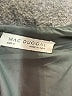Mac Duggal 100% Polyester Metallic Silver Cocktail Dress Size 4 - photo 7