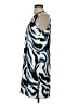 Cooper & Ella 100% Polyester Graphic Blue Casual Dress Size S - photo 5