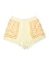 Sandro Hearts Yellow Shorts Size EU (FR) 36 / US 4 - photo 1