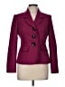 Kasper 100% Polyester Burgundy Blazer Size 6 - photo 1