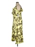 DKNY 100% Polyester Tropical Green Cocktail Dress Size 16 - photo 5