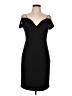 Lulus Solid Black Cocktail Dress Size L - photo 1