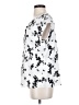 Ivanka Trump 100% Polyester Floral White Short Sleeve Blouse Size S - photo 5