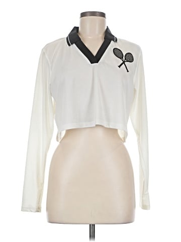 Judith March Long Sleeve Polo (view 1)