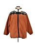 Lands' End 100% Polyester Argyle Brown Coat Size 2X - photo 1