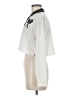 Judith March Ivory Long Sleeve Polo Size M - photo 5