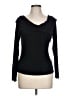 Theory Black Long Sleeve Top Size L - photo 1
