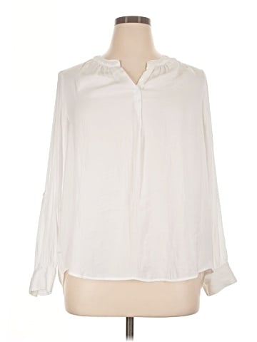 Simply Vera Vera Wang Long Sleeve Blouse (view 1)