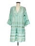 Boston Proper Teal Casual Dress Size M - photo 1