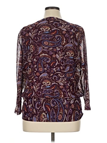Chico's 3/4 Sleeve Blouse (view 2)