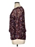 Chico's Paisley Purple 3/4 Sleeve Blouse Size XL - photo 5