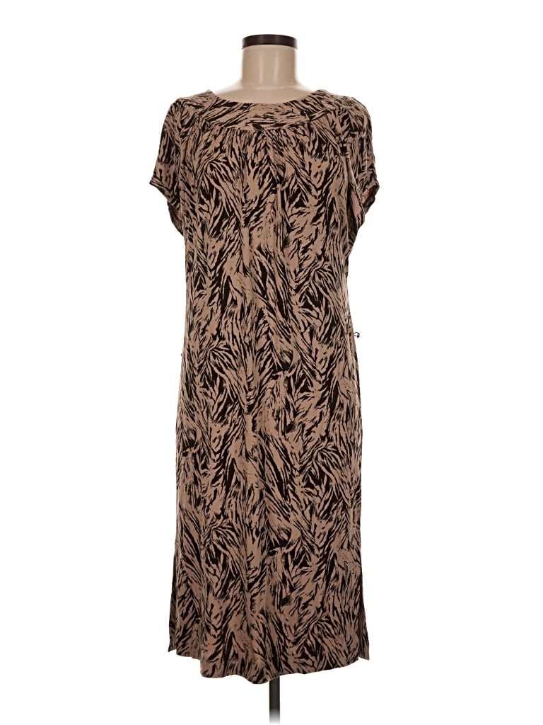 Pre-owned Kenneth Cole Reaction Casual Dress In Brown